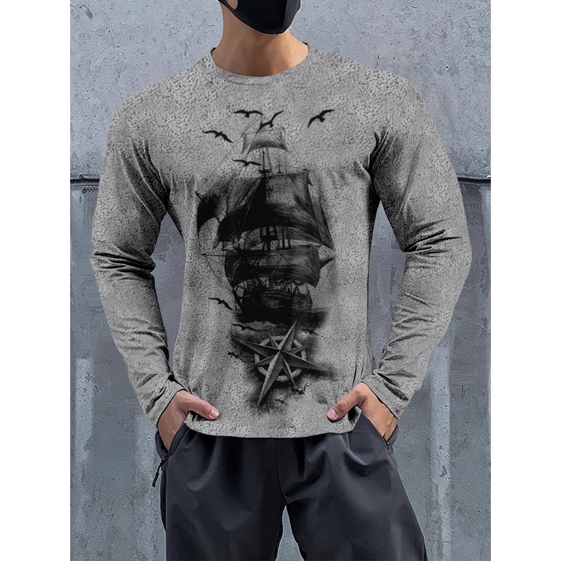 Men's Casual Crewneck Longslee - Yoga Fitness Gear review and price