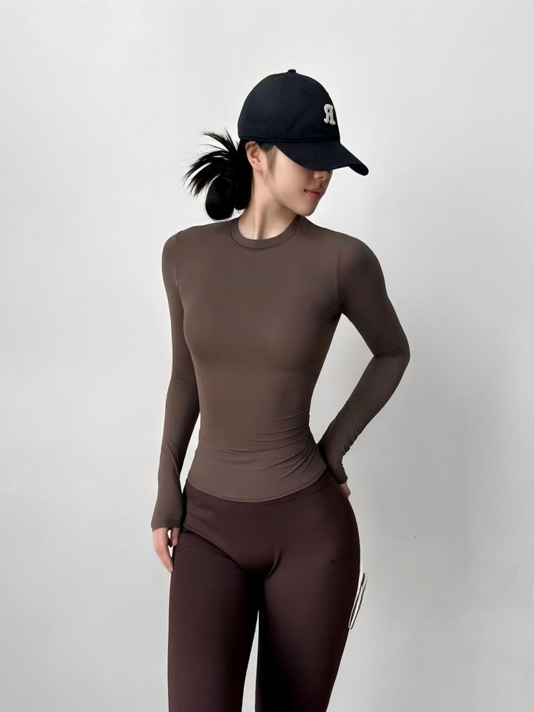 Slim Fit Long Sleeve Yoga Fitn - Yoga Fitness Girl review and price